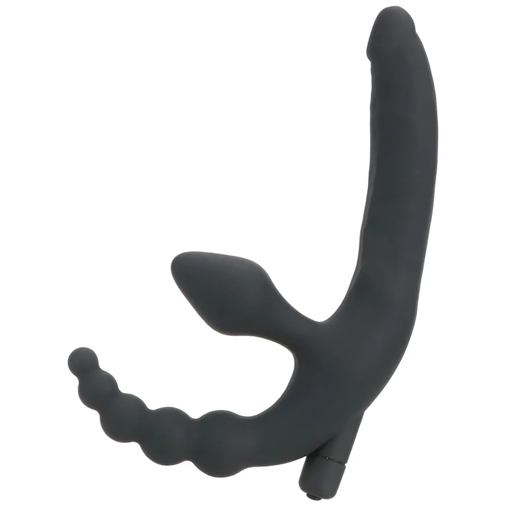 10 modes Anal Plug Prostate Massager And Vibrating Strap on Dildo
