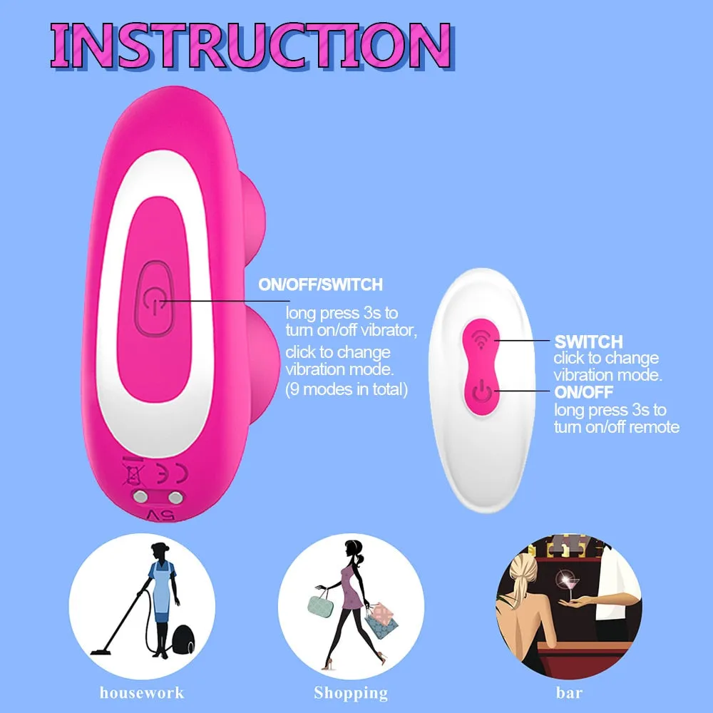 3 in1 Invisible Wear Panties Vibrator