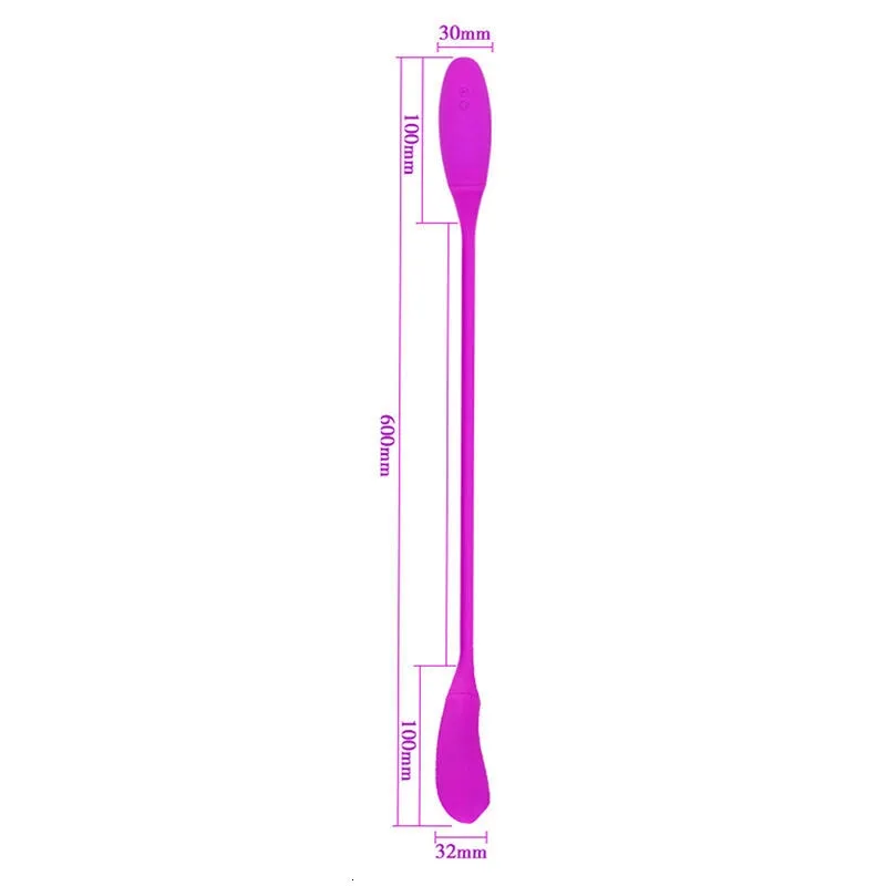 7 Speeds Double Head Jump Egg Bullet Dildo Couple  Vibrator