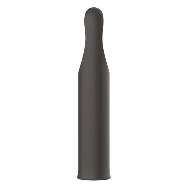 Aparat de masaj DREAMTOYS Nude Ace Massager. pentru corp și zone intime. 10 funcții de vibrație. rezistent la apă IPX6. gri