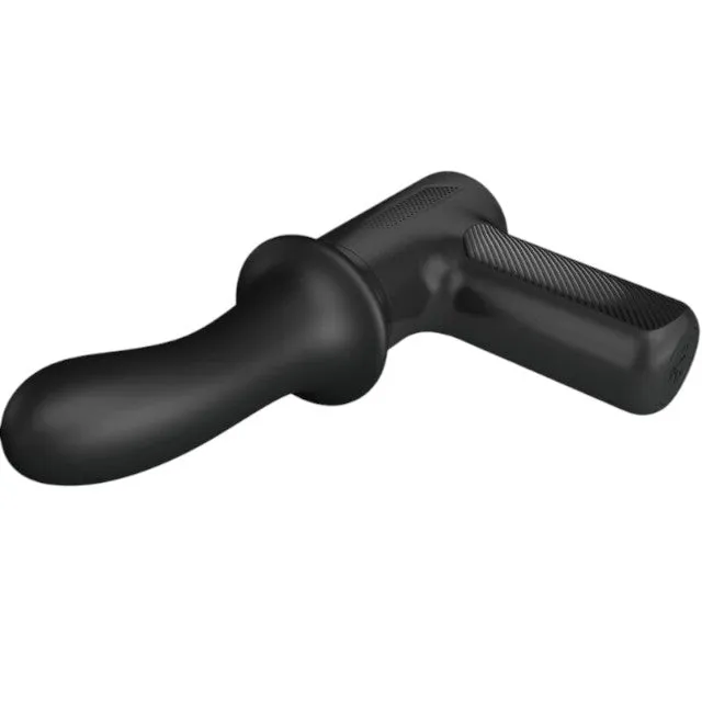 Aparat de masaj PRETTY LOVE DJ Doctor Massage Gun. pentru corp și zone intime. 5 funcții de penetrare automată. negru