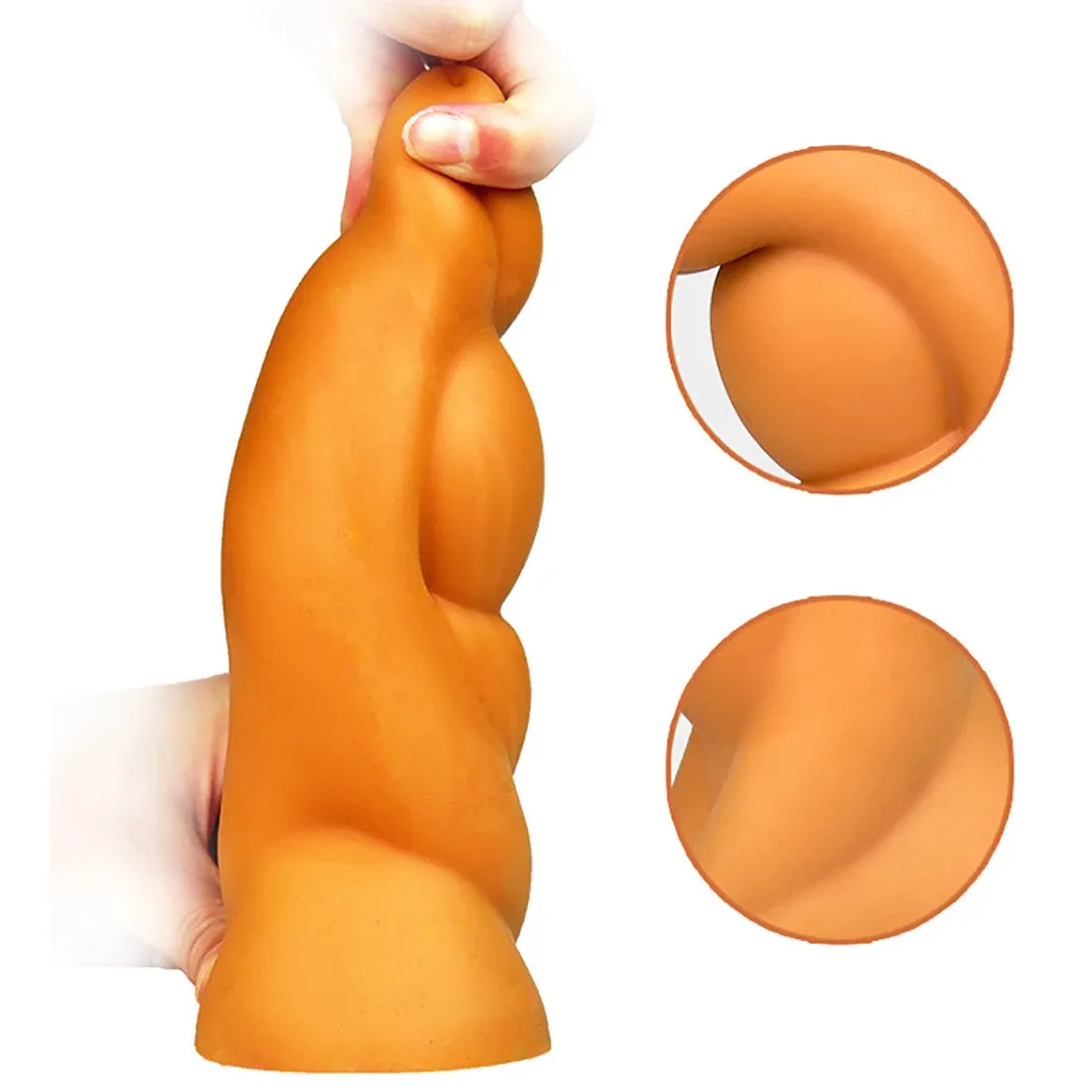 Big Monster Dildo Butt Plug - Realistic Anal Plug Dilator Suction Cup Sex Toys