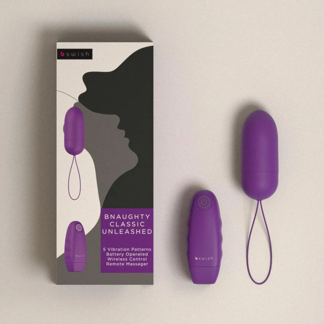 Bnaughty Classic Unleashed Wireless Remove Bullet Vibrator