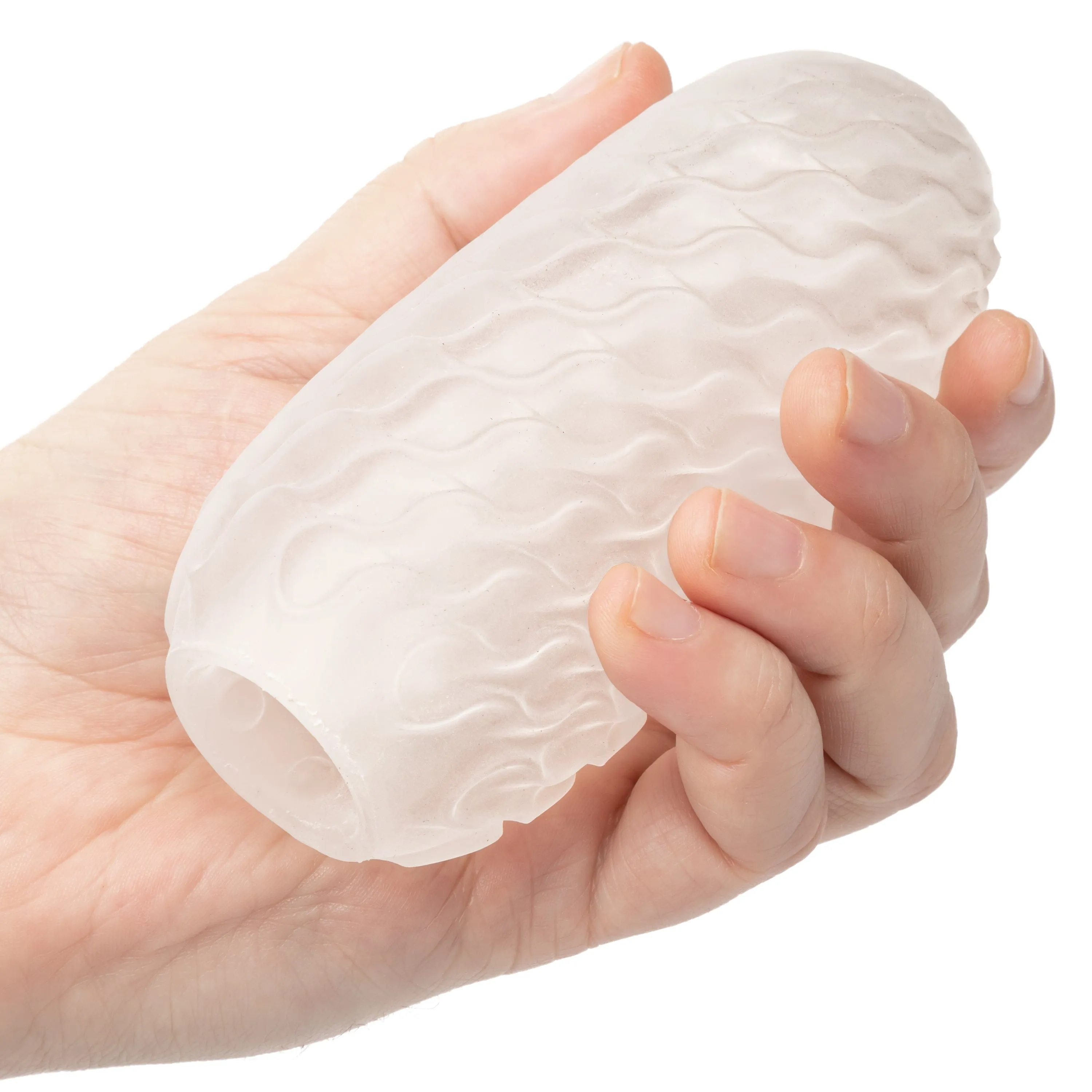 California Exotics - Boundless Reversible Ribbed Soft Stroker (White)