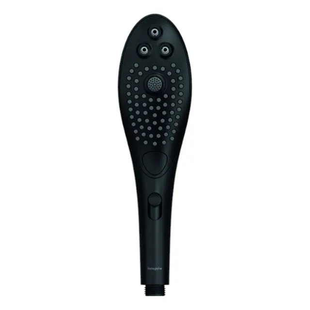 Cap de duș stimulator WOMANIZER Wave Black. pentru stimularea clitorisului. 3 tipuri de jet. 2 intensități. negru