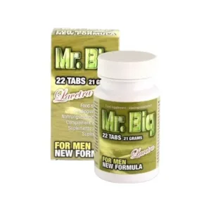 Capsule LAVETRA Mr. Big Penis Enhancement System. pentru mărirea penisului și creșterea libidoului masculin. 22 buc