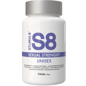 Capsule S8 Sexual Strength. unisex. pentru susținerea energiei. metabolismului și sănătății sexuale. 30 buc