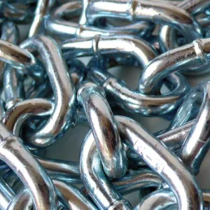 Chain. Zinc-Plated Steel