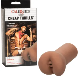Cheap Thrills The Cowboy  Ass Stroker - Chocolate
