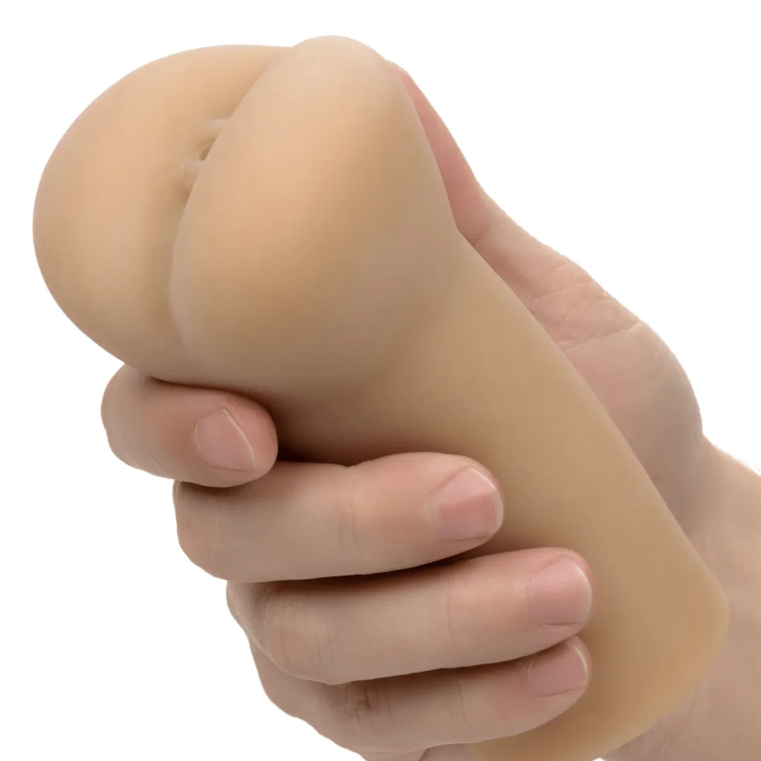 Cheap Thrills The Leather Daddy Ass Stroker - Vanilla