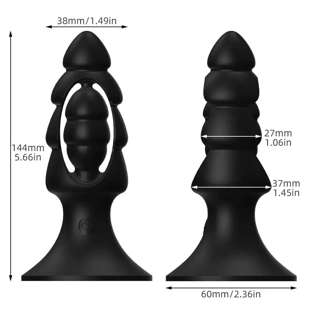 Christmas Tree Anal Plug - Domlust Vibrating Butt Plug Christmas Gifts.