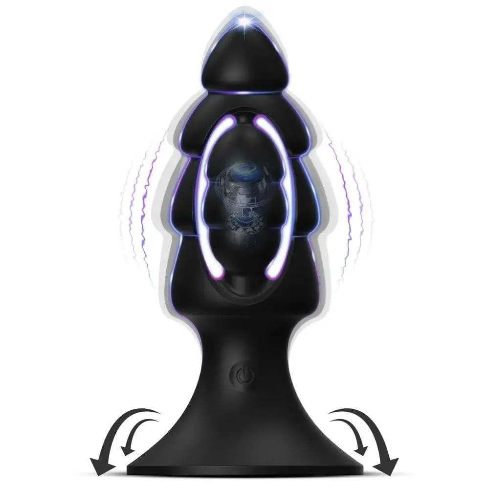 Christmas Tree Anal Plug - Domlust Vibrating Butt Plug Christmas Gifts.