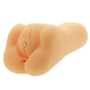 Colt Flesh Pink Realistic Pussy and Anus Stroker with Ribbed Tunnel