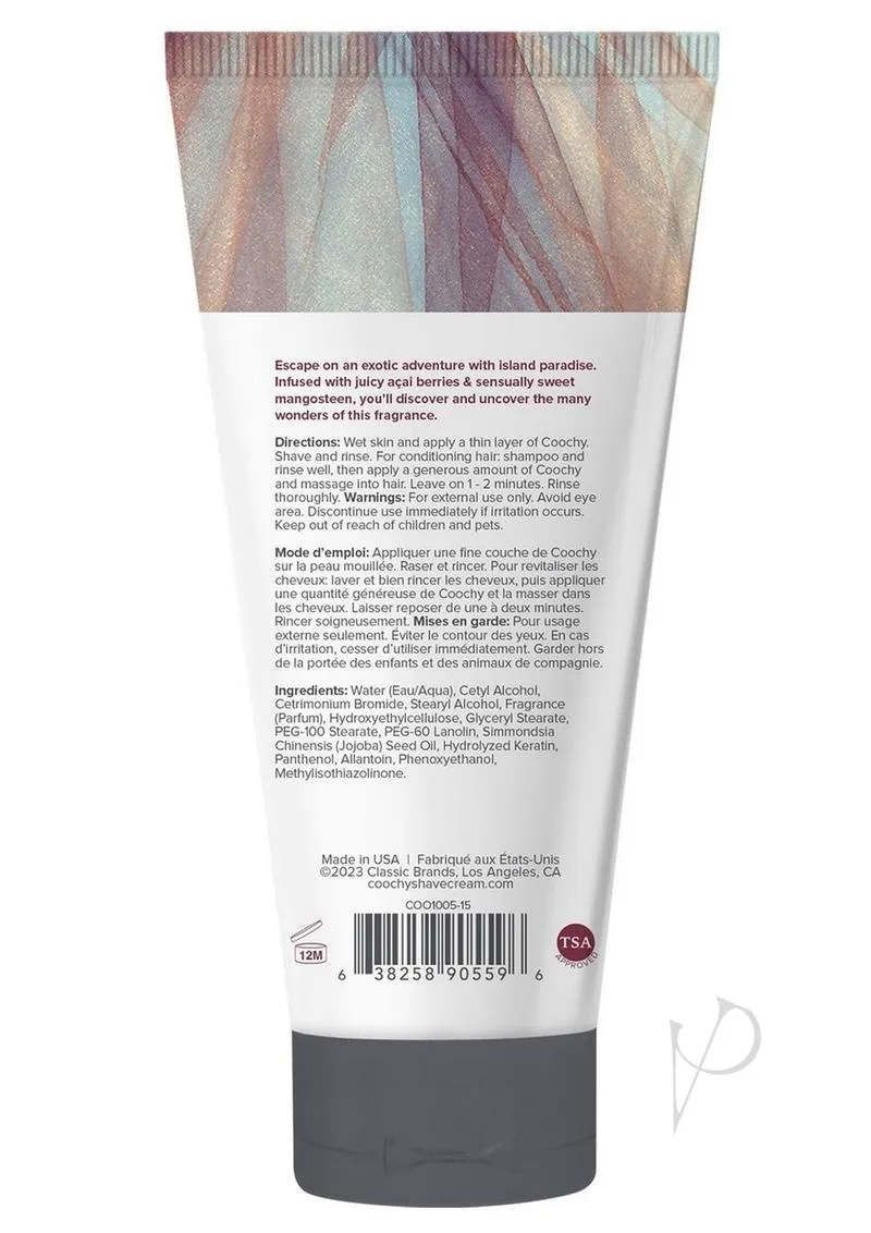 Coochy Shave Crm Island Paradise .5oz