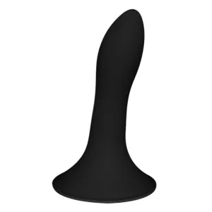 Dildo ADRIEN LASTIC HITSENS 5. din silicon. pentru penetrare vaginală sau anală. bază cu ventuză pentru fixare. lungime 12.9 cm. negru