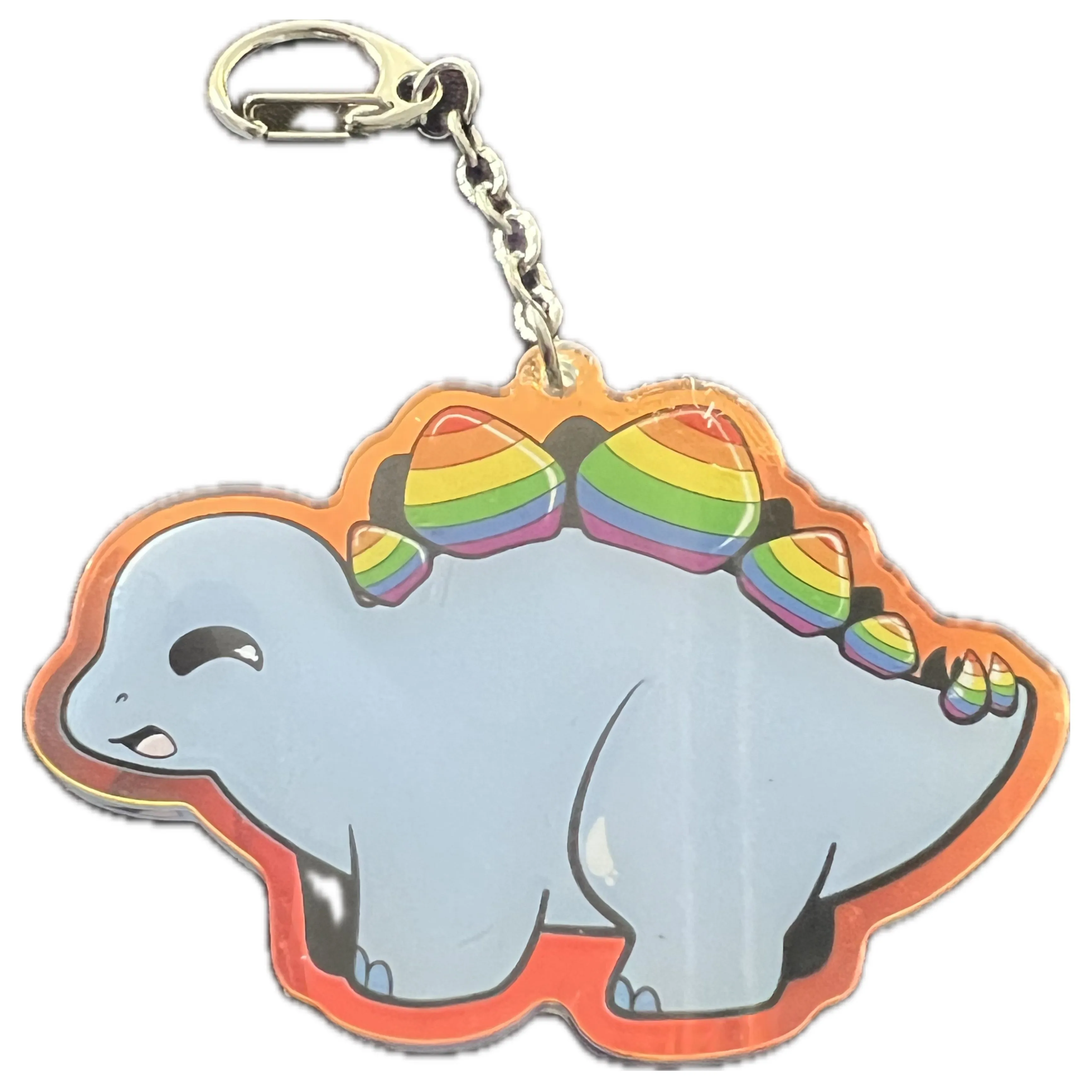 Dino Pride Key Chain *