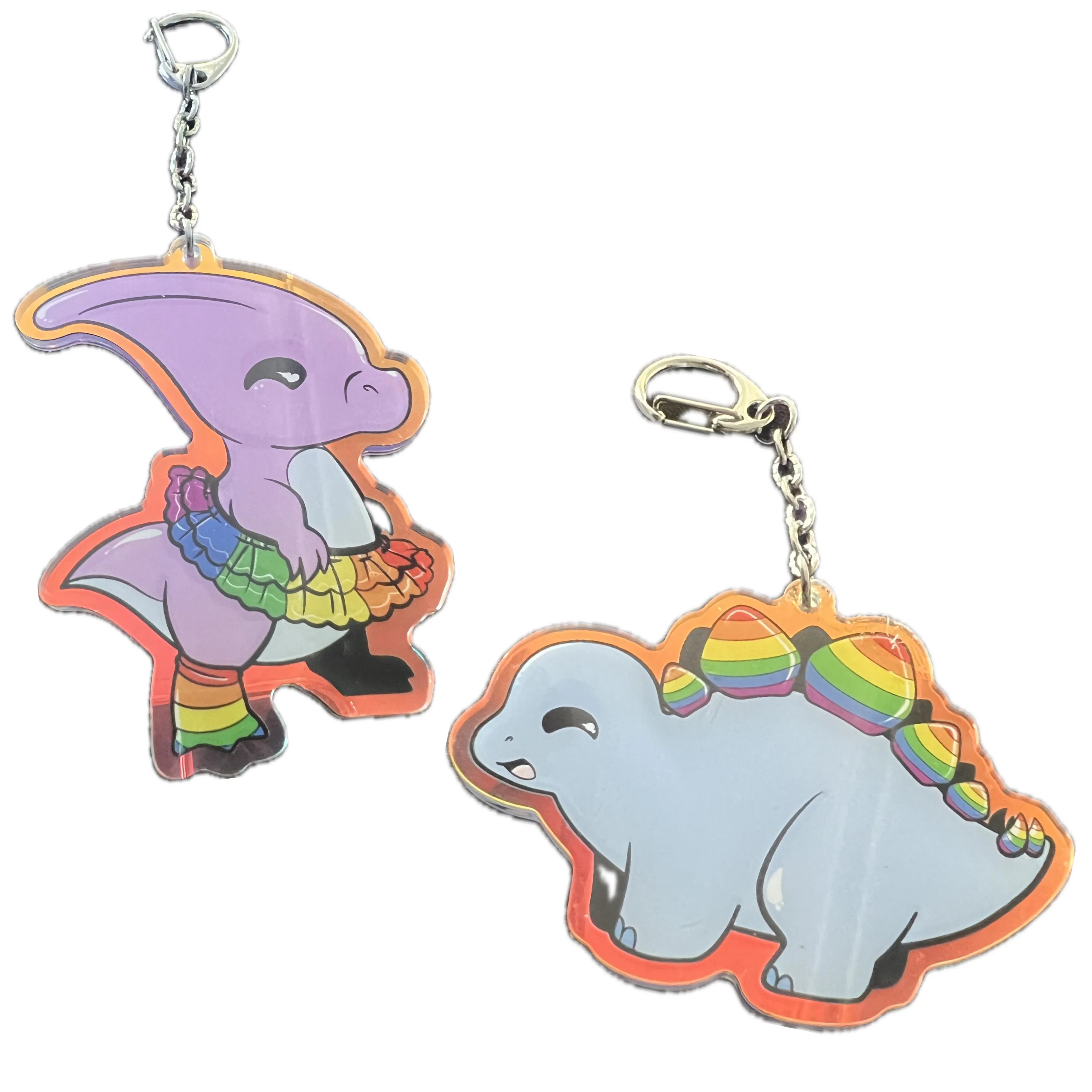 Dino Pride Key Chain *