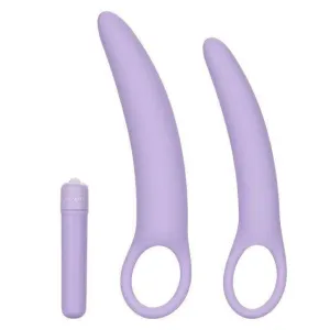 Dr. Berman® Isabelle Set of 2 Vibrating Silicone Vaginal Dilators