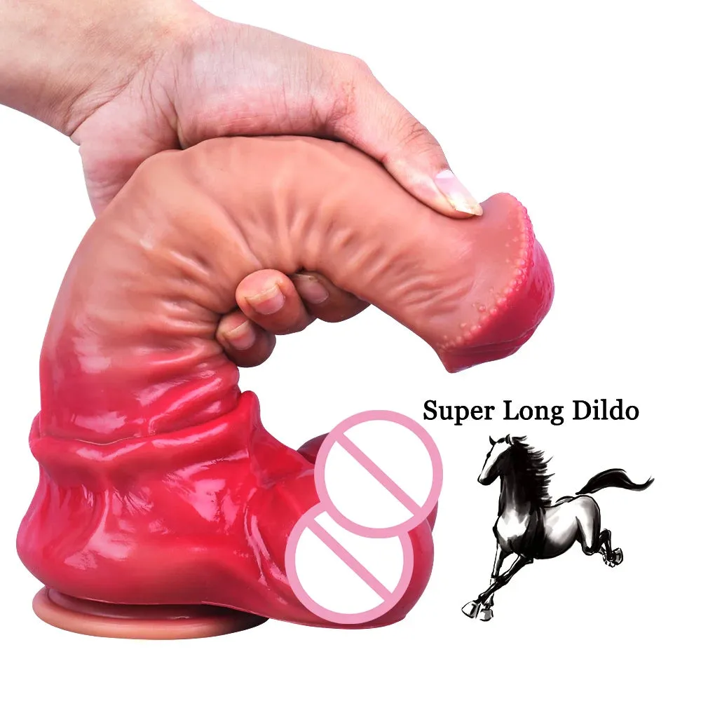 Exotic Horse Dildo Butt Plug - Huge Monster Dildos Silicone Vagina Anal Sex Toys