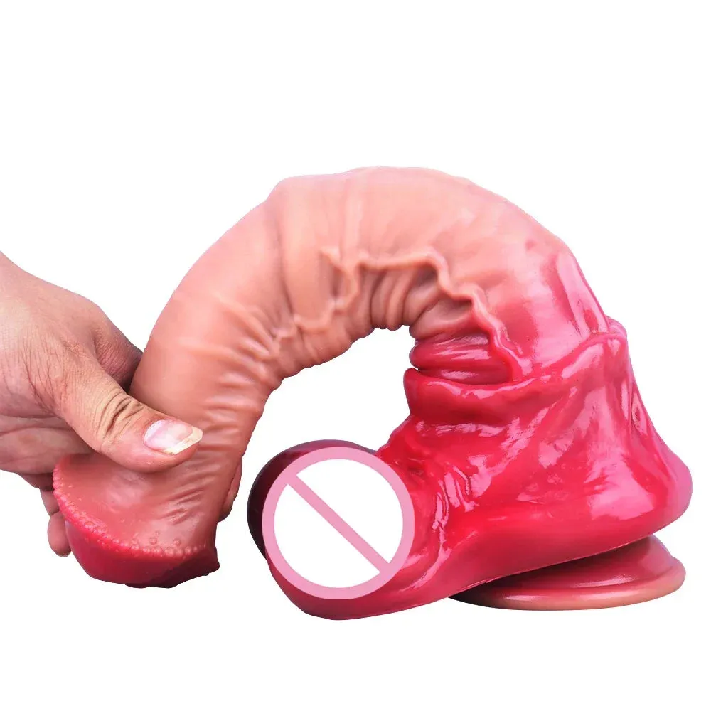 Exotic Horse Dildo Butt Plug - Huge Monster Dildos Silicone Vagina Anal Sex Toys