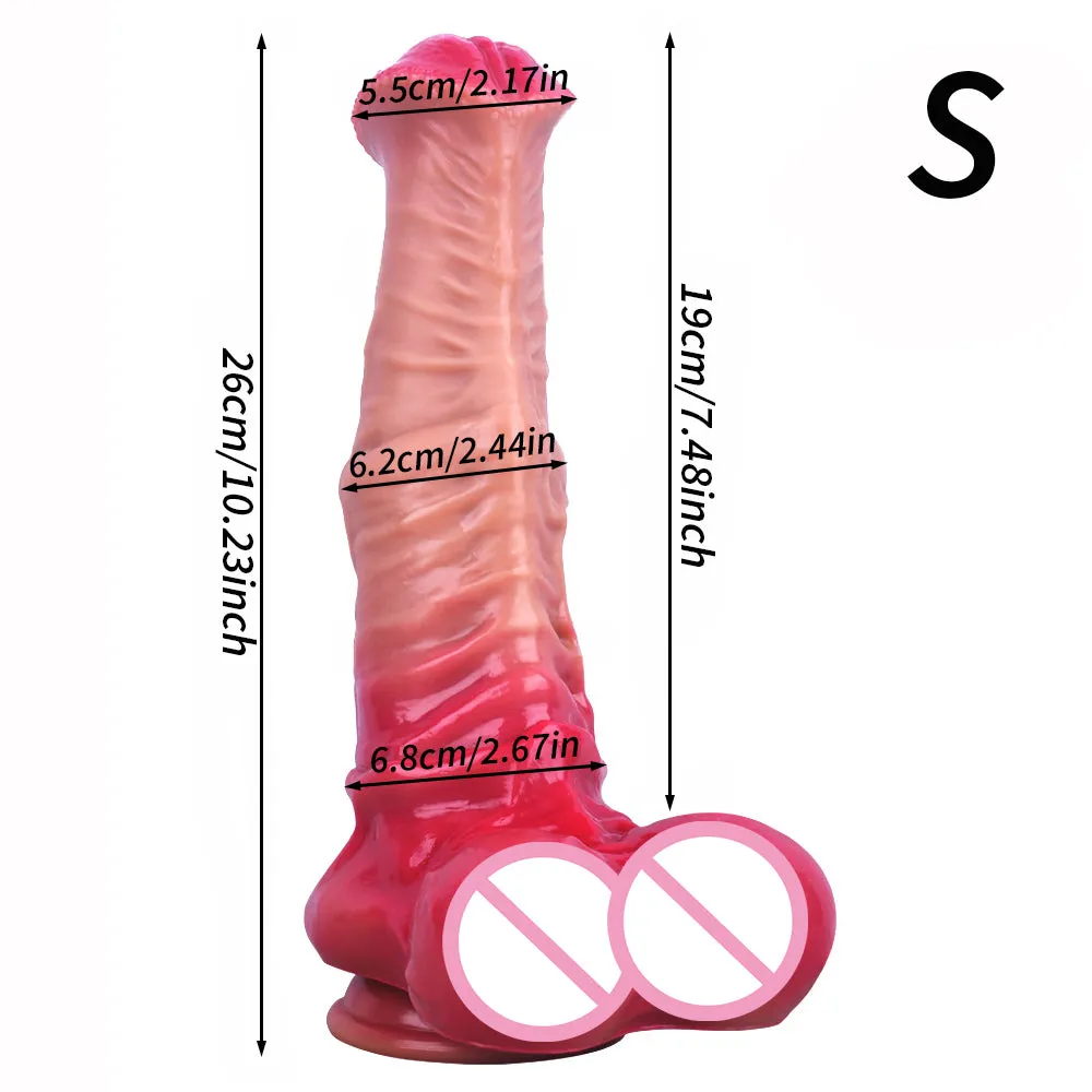 Exotic Horse Dildo Butt Plug - Huge Monster Dildos Silicone Vagina Anal Sex Toys