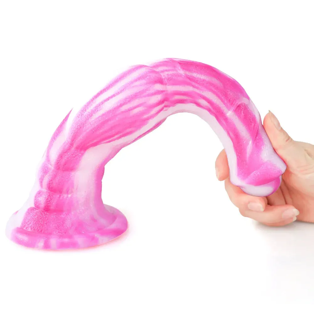 Exotic Horse Dildos Butt Plug - Realistic Animal Pink Dildo Silicone Sex Toys