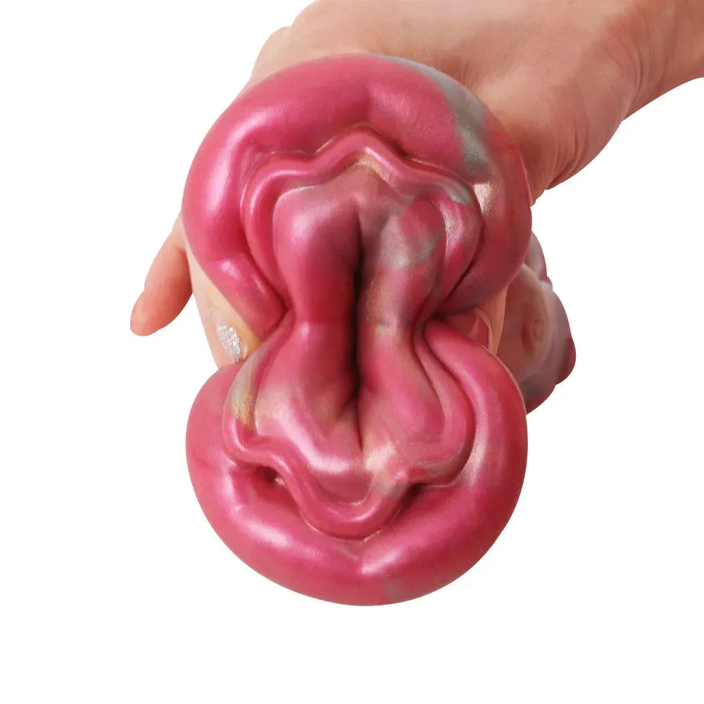 Exotic Silicone Pocket Pussy Male Sex Toys - Flower Oral Sex Vagina Mens Masturbator