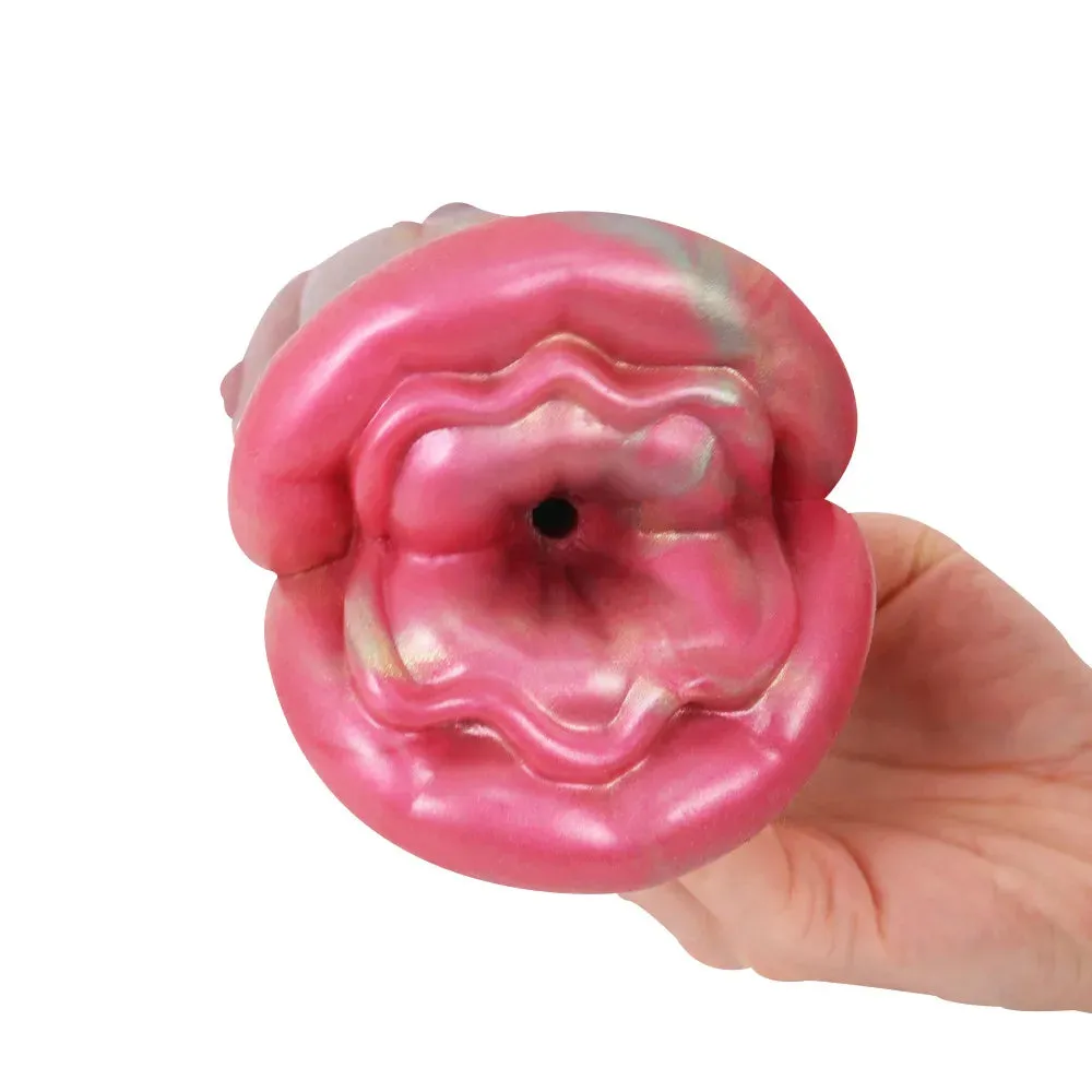 Exotic Silicone Pocket Pussy Male Sex Toys - Flower Oral Sex Vagina Mens Masturbator