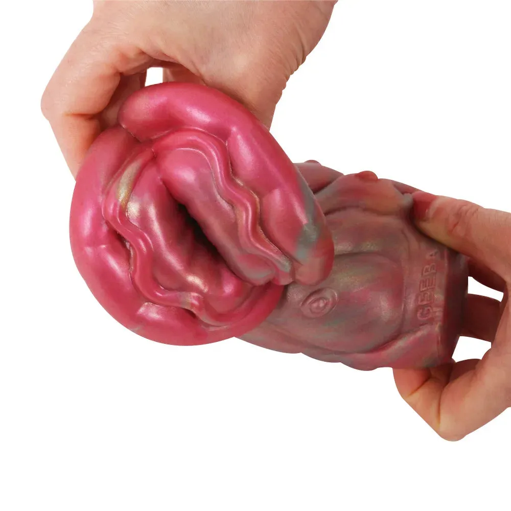 Exotic Silicone Pocket Pussy Male Sex Toys - Flower Oral Sex Vagina Mens Masturbator