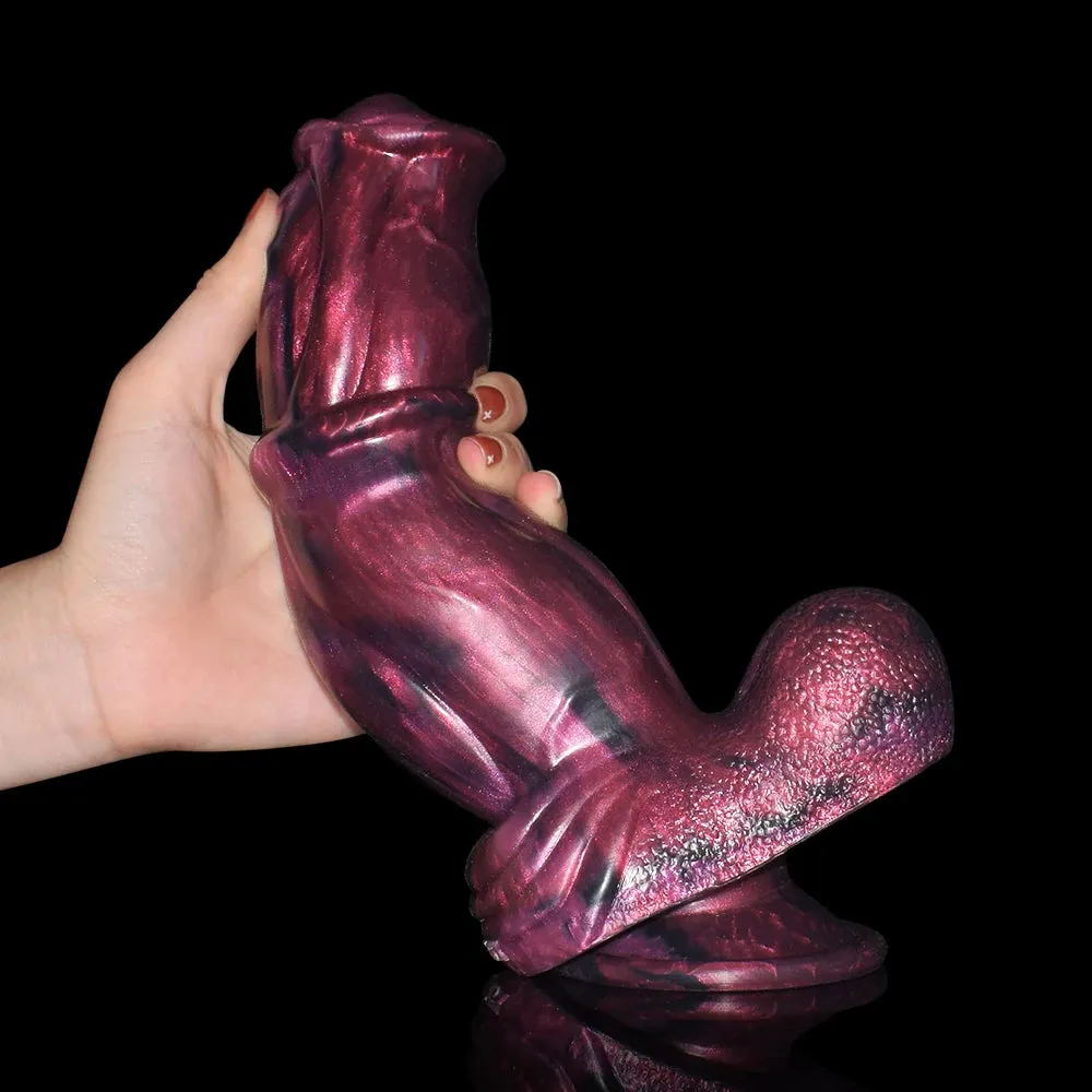 Fantasy Monster Dildos Butt Plug - Exotic Wolf Animal Anal Dildo Silicone Female Sex Toy