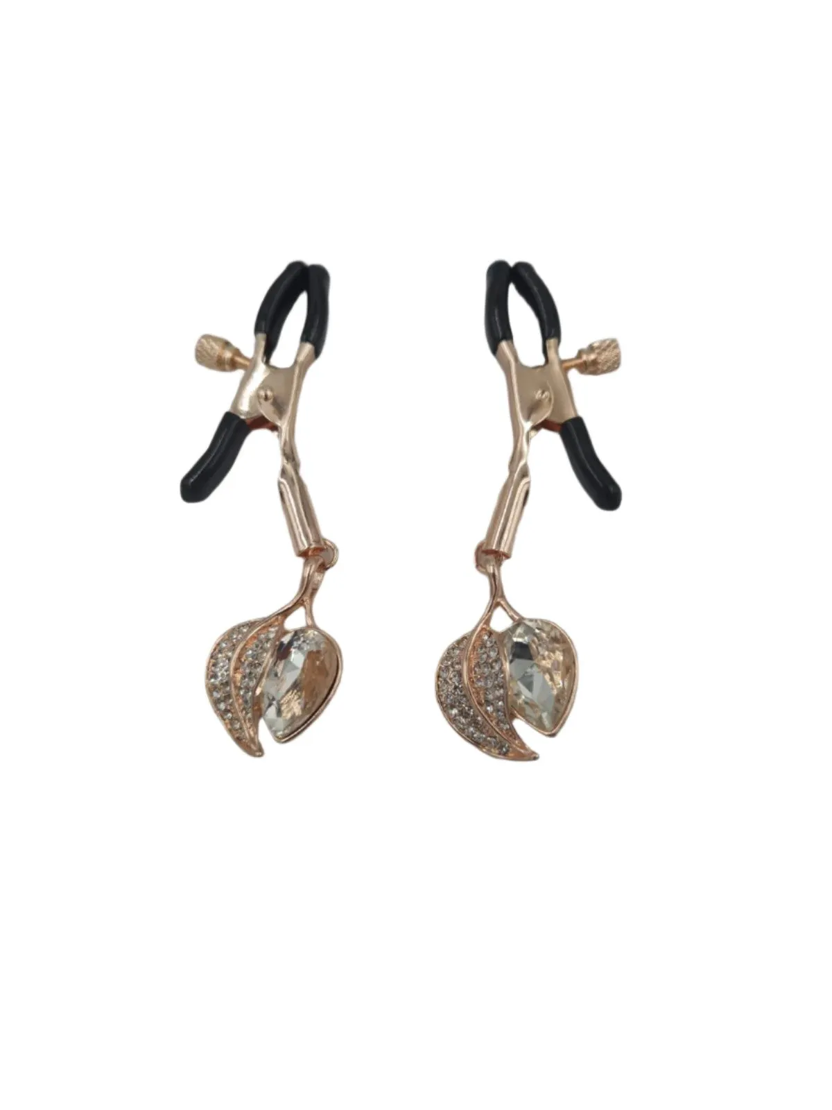 Fetish Nipple Clamps | Rose Gold | Adjustable