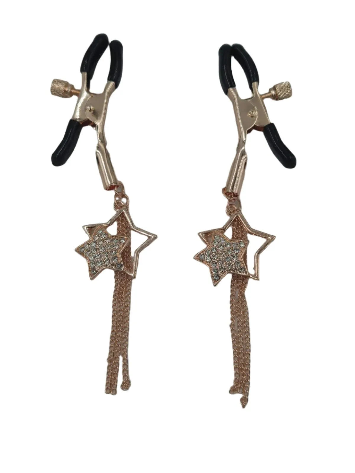 Fetish Nipple Clamps | Rose Gold | Adjustable