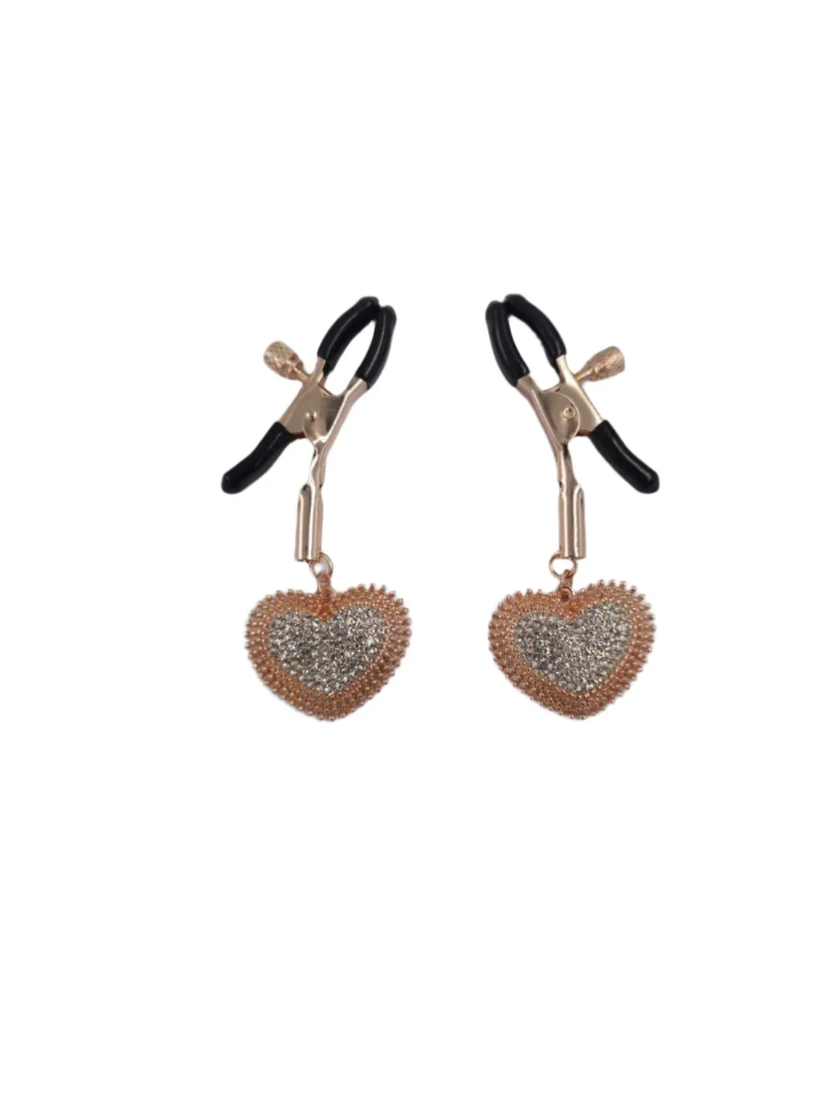 Fetish Nipple Clamps | Rose Gold | Adjustable