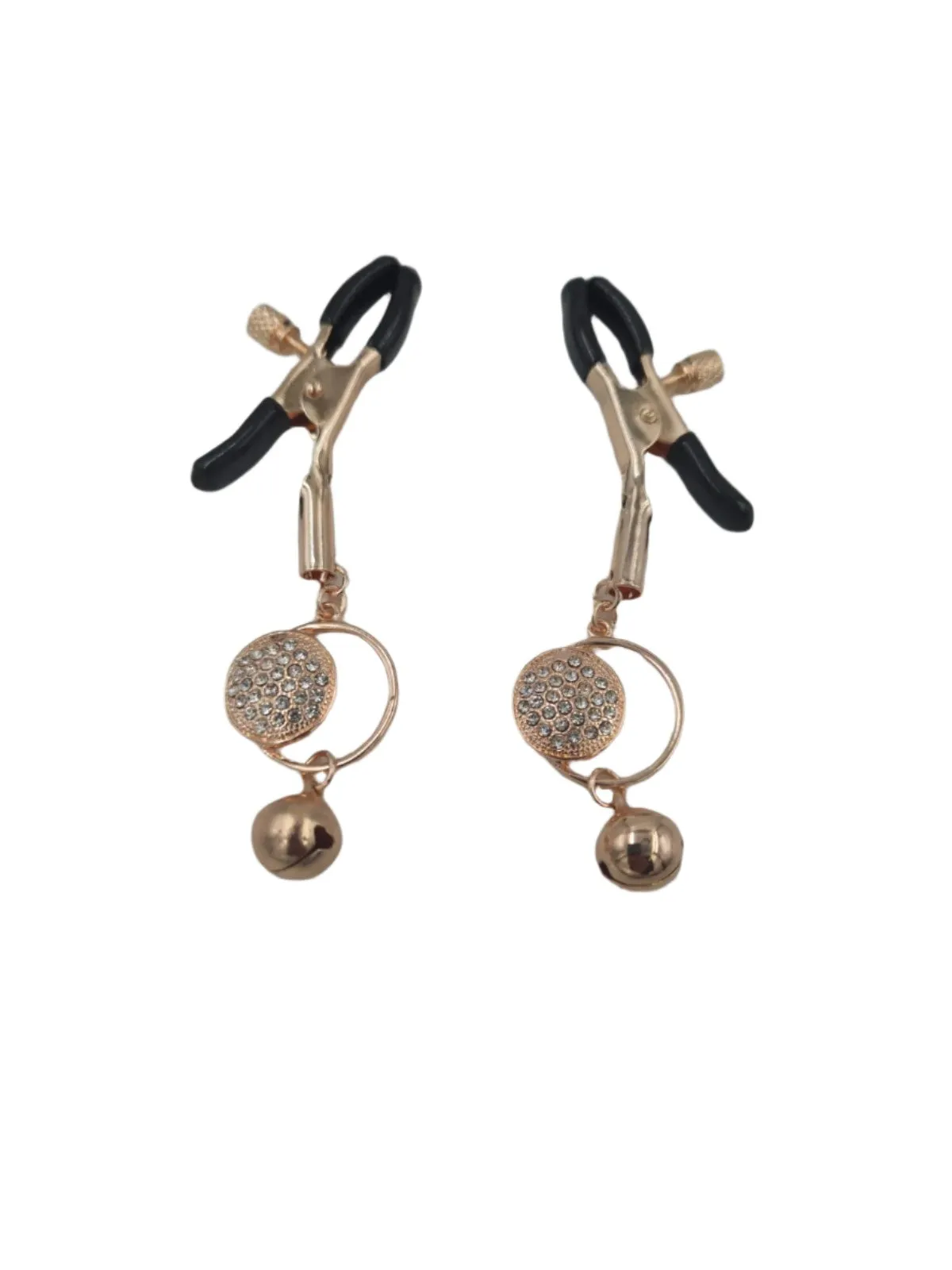 Fetish Nipple Clamps | Rose Gold | Adjustable