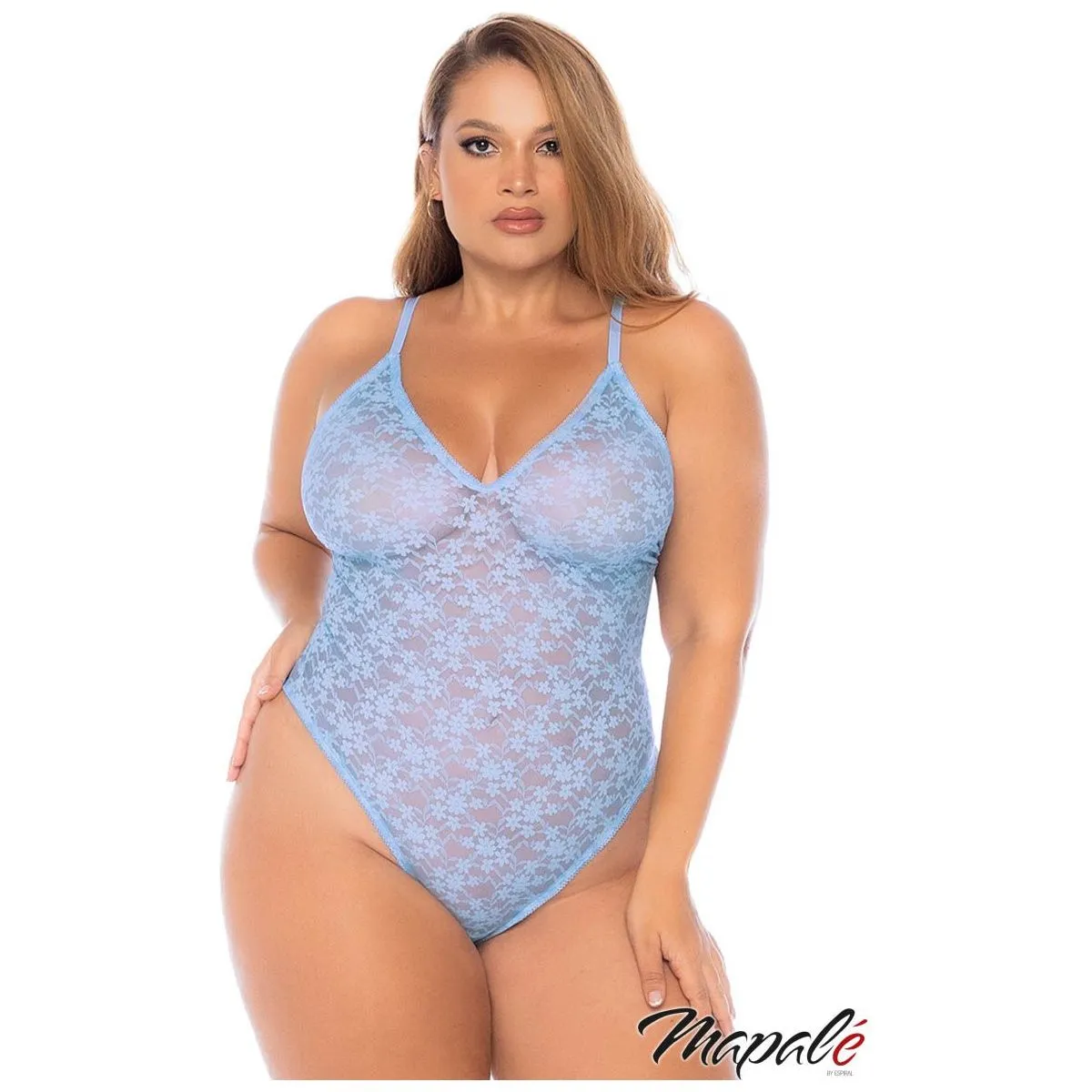 Floral Lace Teddy by Mapale