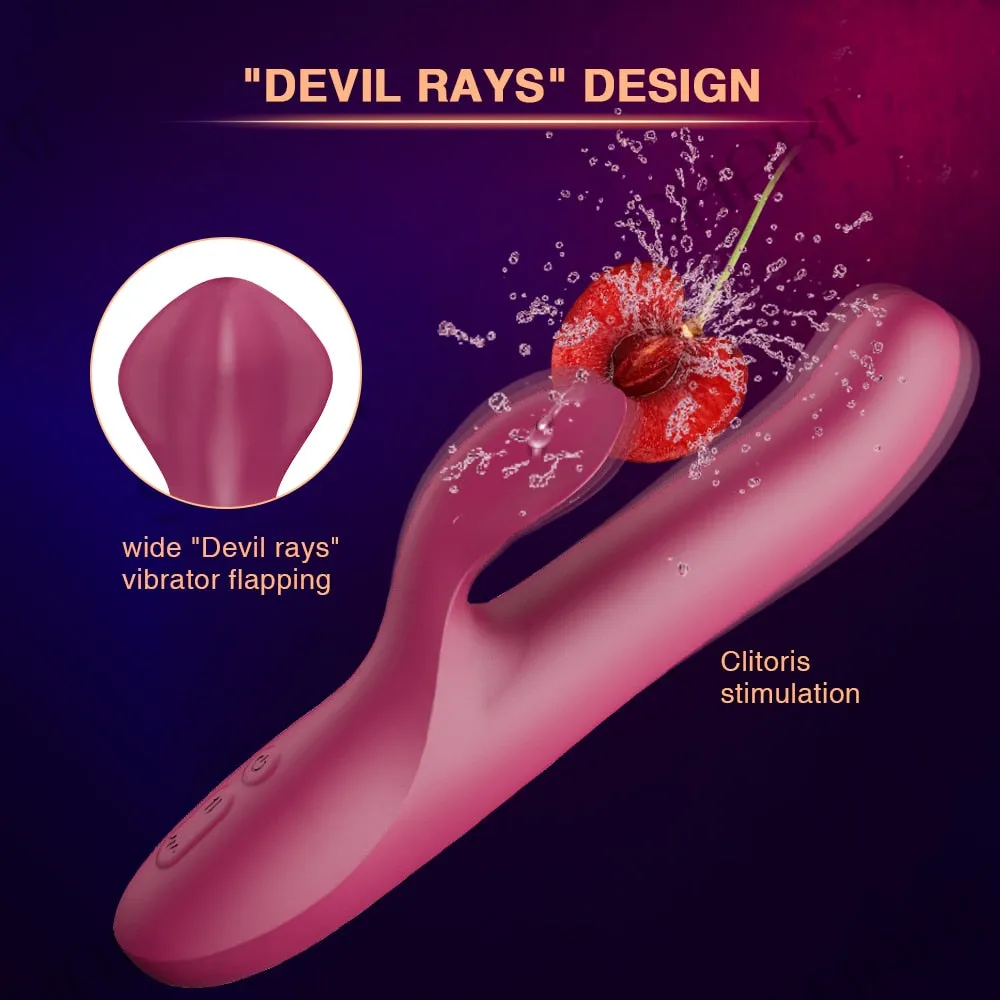 G Spot Dildo Telescopic Rotating Vibrator