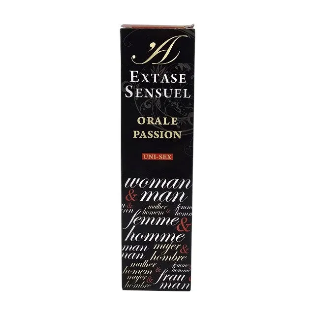 Gel unisex EXTASE SENSUEL Orale Passion. pentru sex oral. cu efect de încălzire. 30 ml