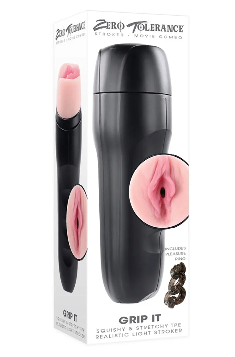 GripIt Realistic Pussy Stroker