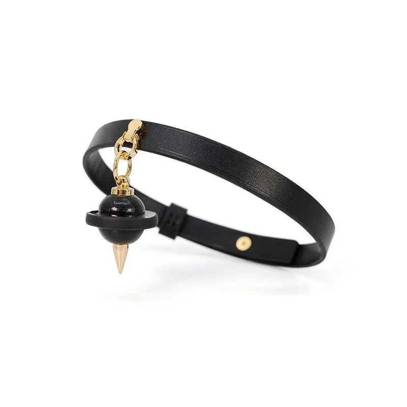 Handmade Choker Leather Erotic Bondage Toys