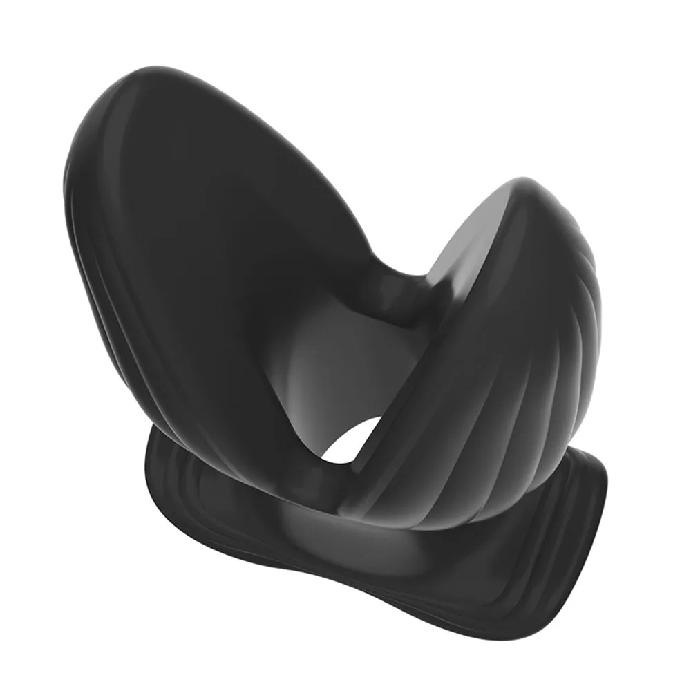 Hollow Anal Expansion Butt Plug - Silicone Anal Accessory Sex Toy for Men Women