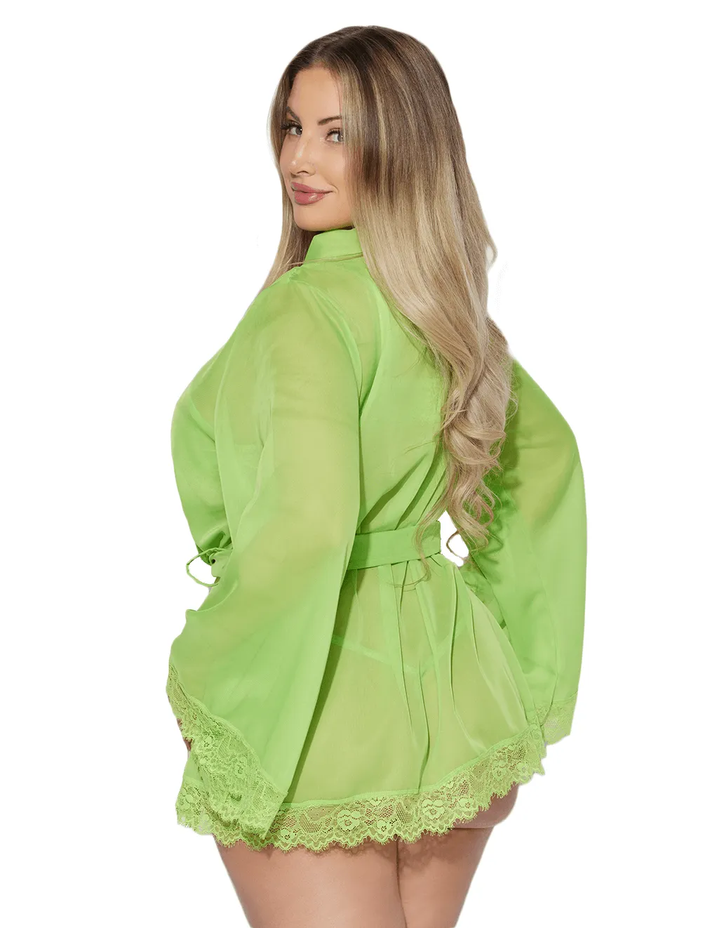 House Of Desire Shavon Robe & Bralette Set