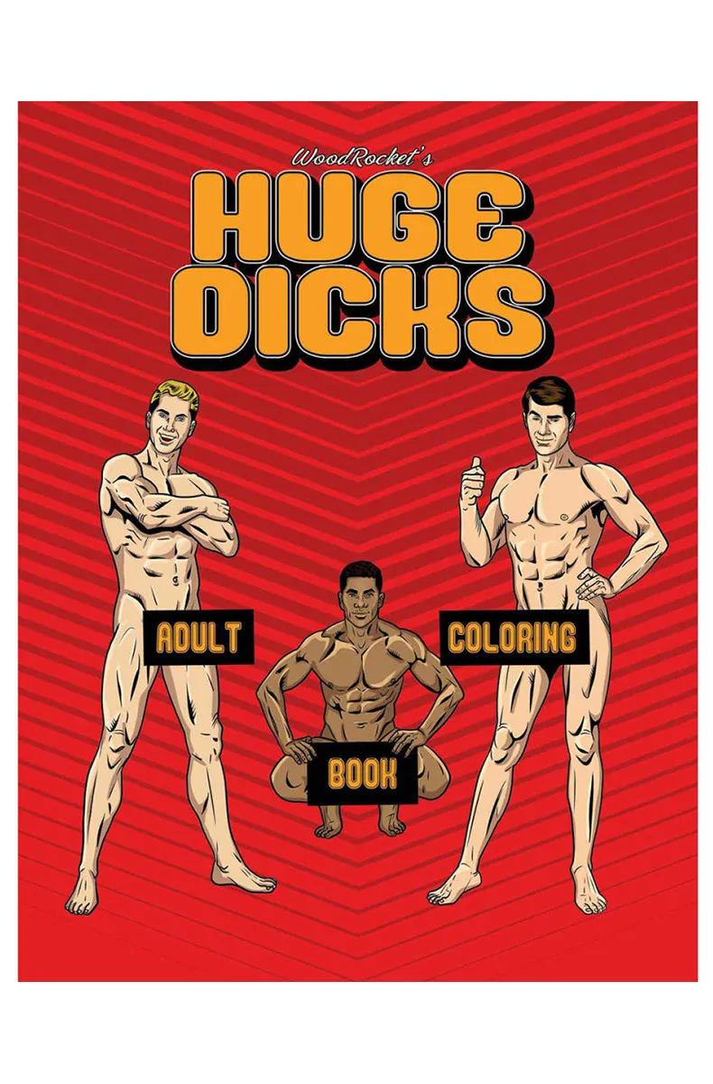 Huge Dicks Coloring Book