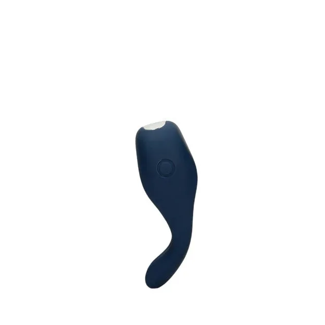 Inel vibrator pentru penis LOVELINE Pointed Cock Ring. 10 funcții de vibrație. din silicon moale. culoare albastru