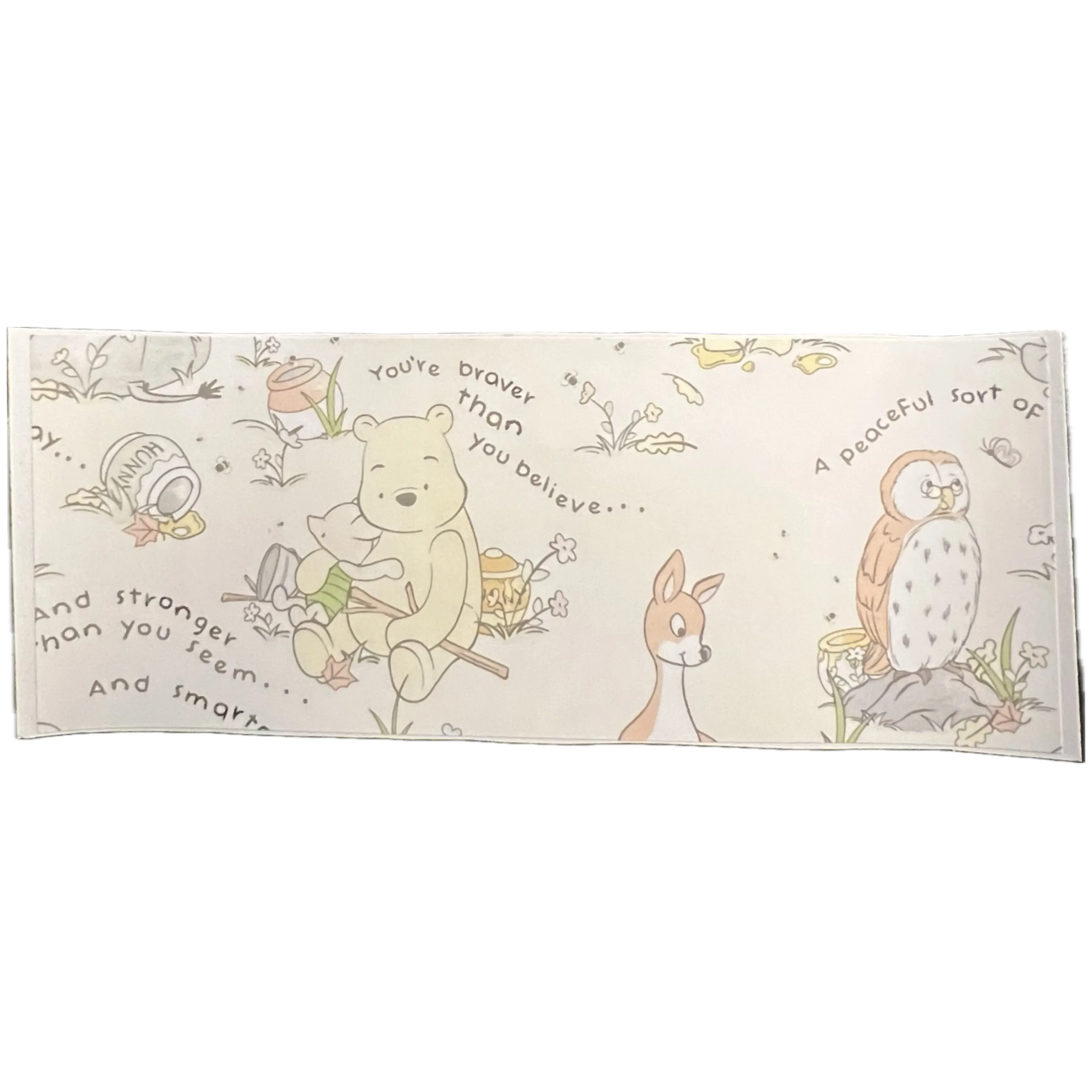 Little Bear Vinyl Landing Strips Adult Diaper Sticker