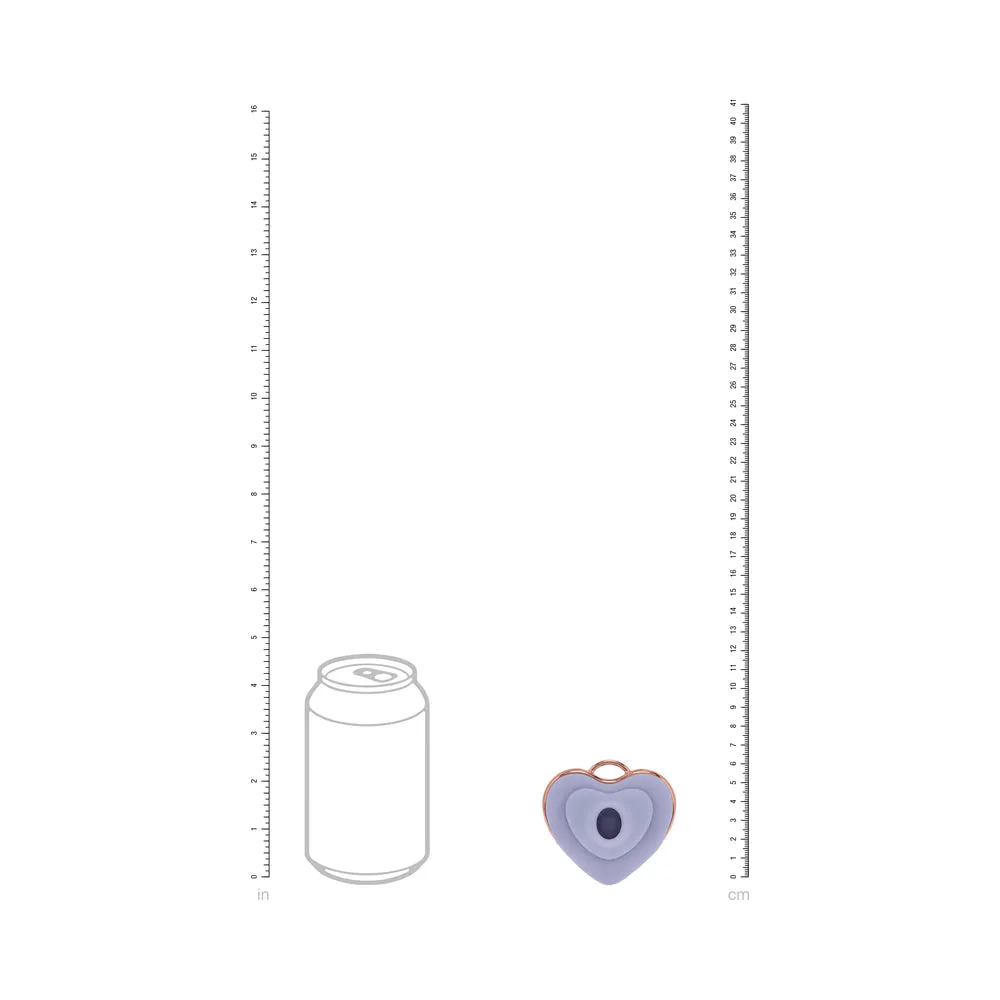 LoveLine Luvie AirTapTech Rechargeable Vibrator Waterproof Lavender