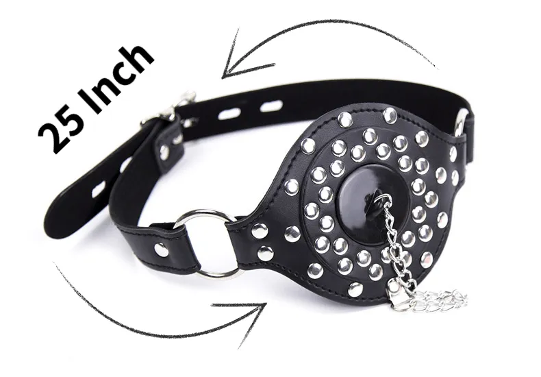 Lovemesex Faux Leather Stopper Gag
