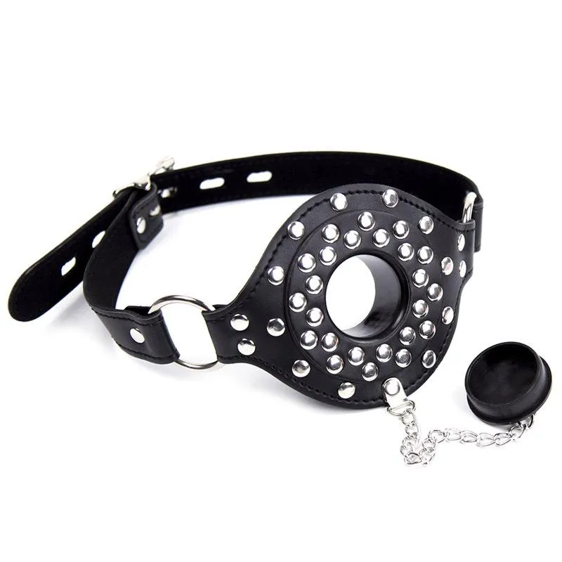 Lovemesex Faux Leather Stopper Gag