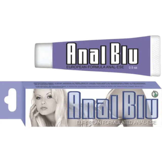 Lubrifiant anal Nasstoys ANAL BLU. cu efect de relaxare anală. 15 ml(N4372)