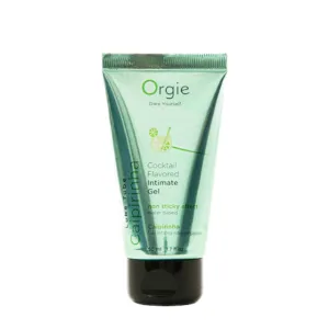 Lubrifiant cu aromă ORGIE Lube Tube - Cocktail Intimate Gel CAIPIRINHA. pe bază de apă. 50 ml