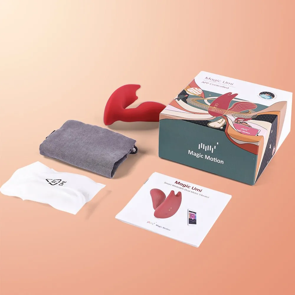 Magic Motion Umi -  The First App-Controlled Dual Motor Orgasm Clock Vibrator